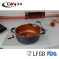 copper cookware with ss handle